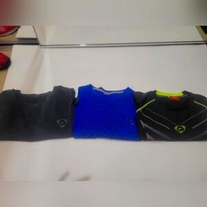 Bundle of 3 Men's Lsong Fit Tennis and Gym shirts Size XL